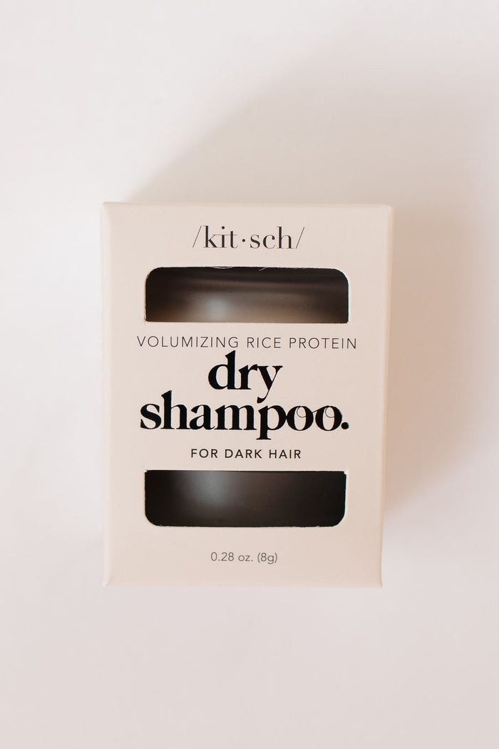 dry shampoo- dark tinted