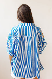 cora short sleeve button up