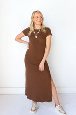 mode, kendal jersey midi dress