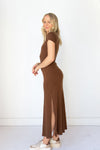 mode, kendal jersey midi dress