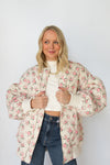mode, quilted elegance puffer jacket