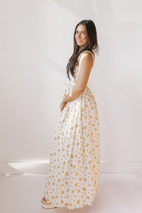ray floral maxi dress