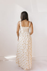 ray floral maxi dress