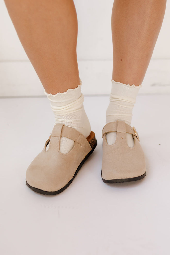 ruffle trim socks