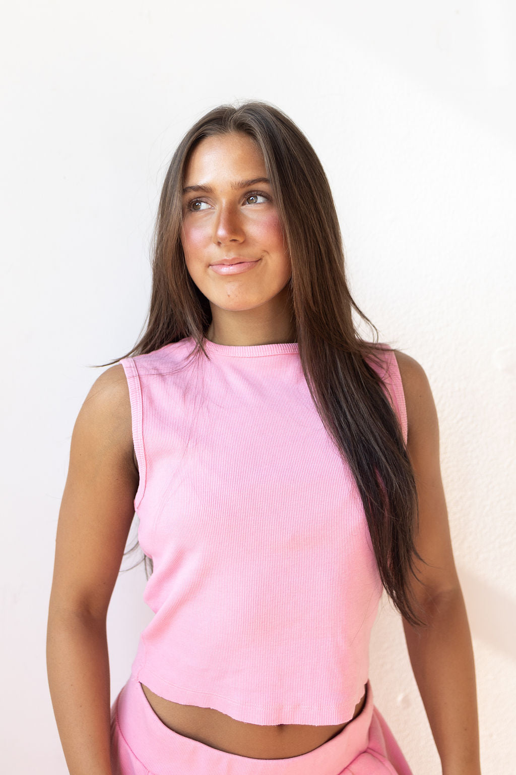 myla ribbed tank top