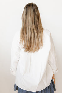 bailee demin collar button down