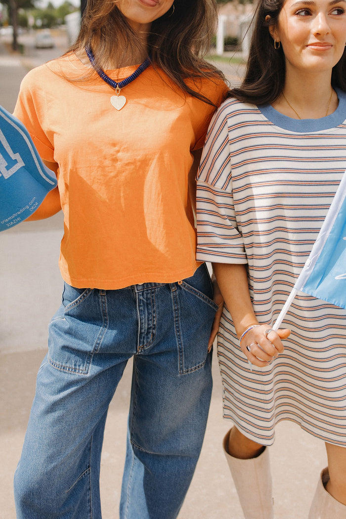 lucy distressed tee
