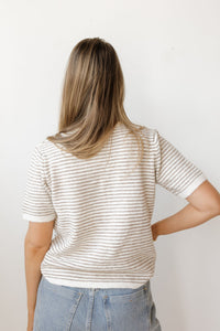 lovey striped sweater top