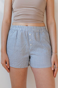ss curated drop plaid boxer shorts