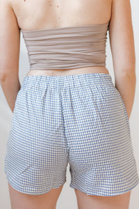 ss curated drop plaid boxer shorts