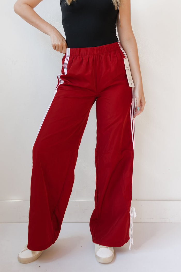 audey tie track pant