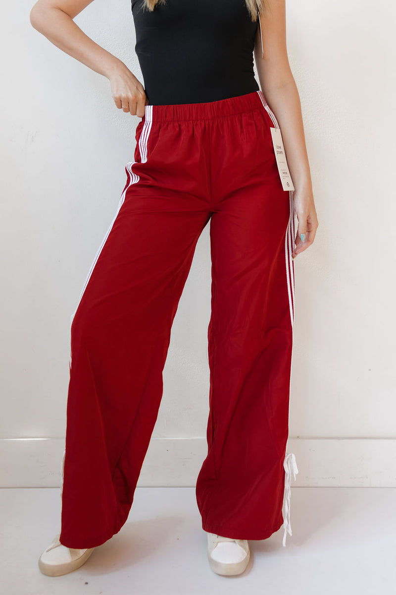 audey tie track pant