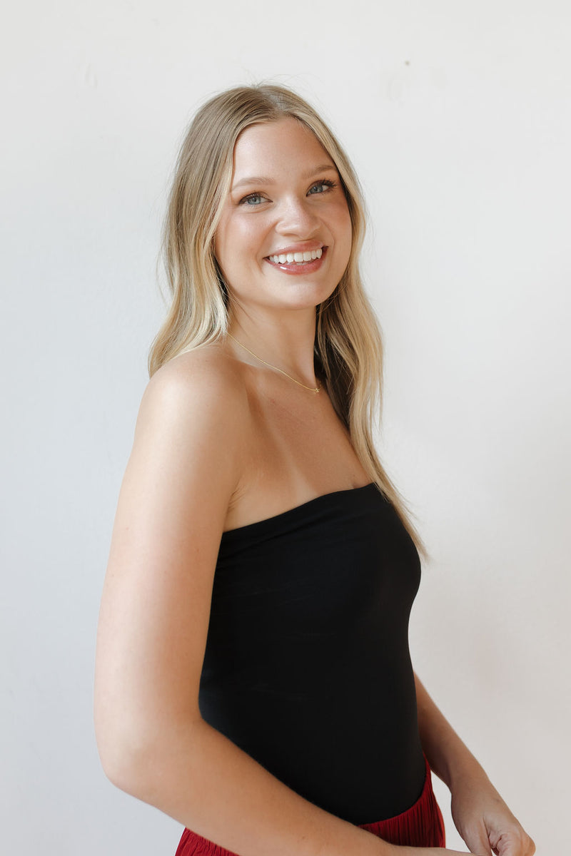 ss curated drop seamless tube top