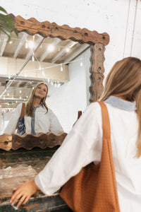 bailee demin collar button down