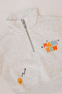made new kids half-zip