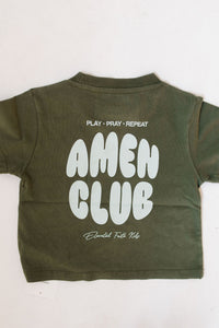 amen club kids tee