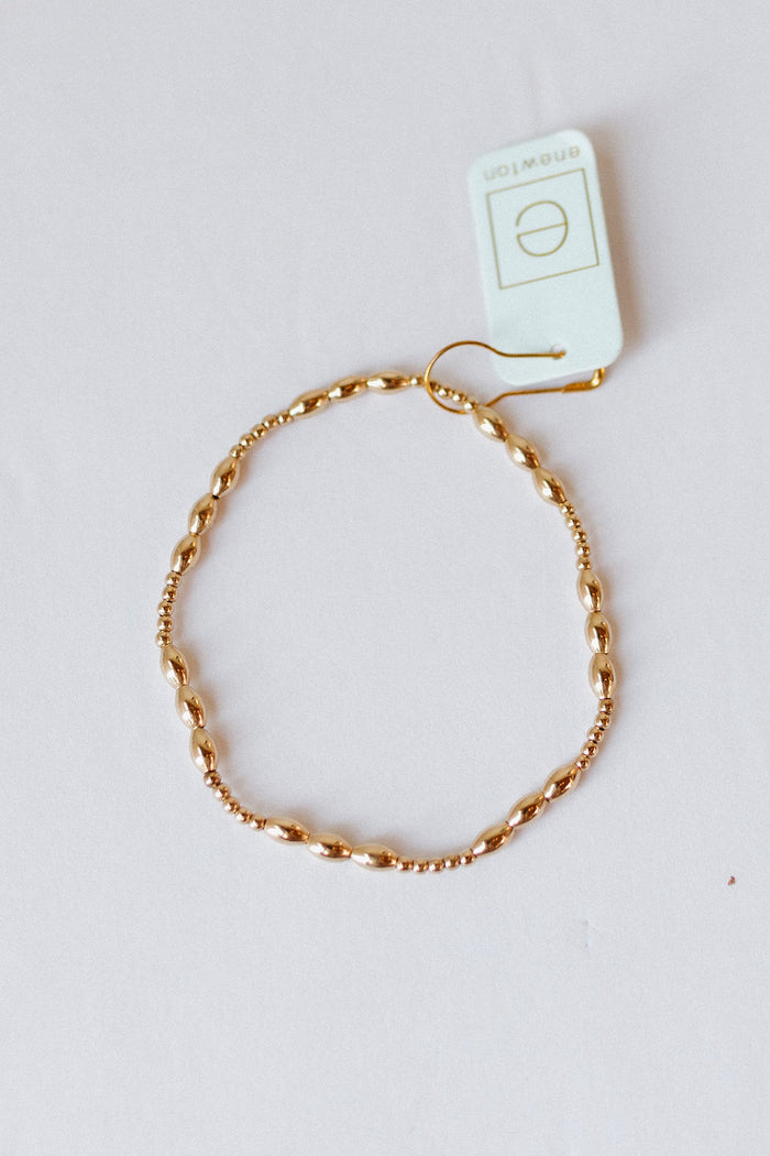 harmony joy pattern 2mm bead bracelet