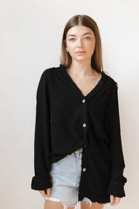 brynley oversized buttondown