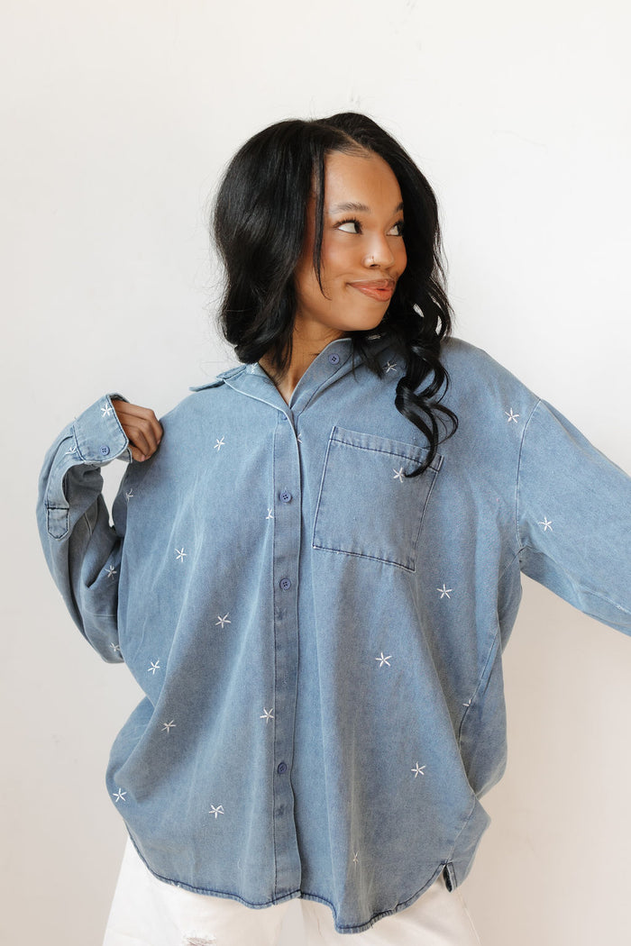 statton oversized shacket