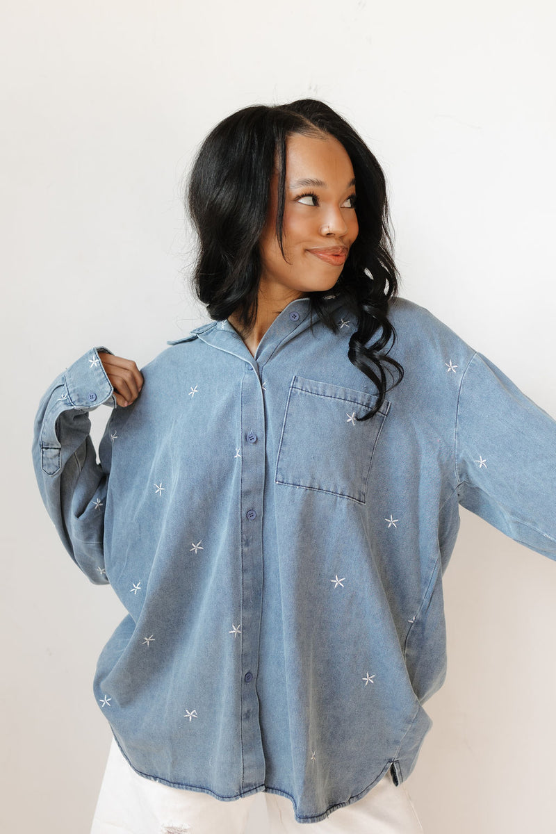statton oversized shacket
