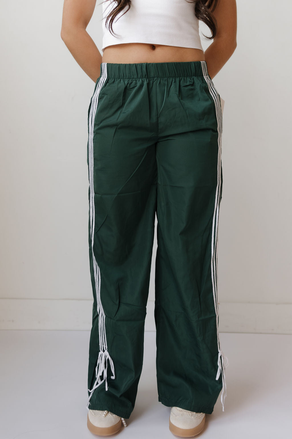 audey tie track pant