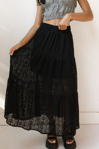 cooper crochet lace skirt