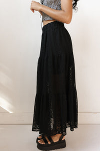 cooper crochet lace skirt