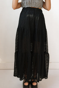 cooper crochet lace skirt