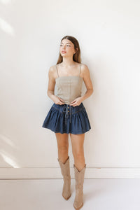 lynn pintuck skirt