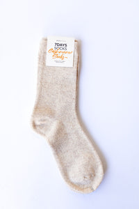 mode, winter wool cashmere socks