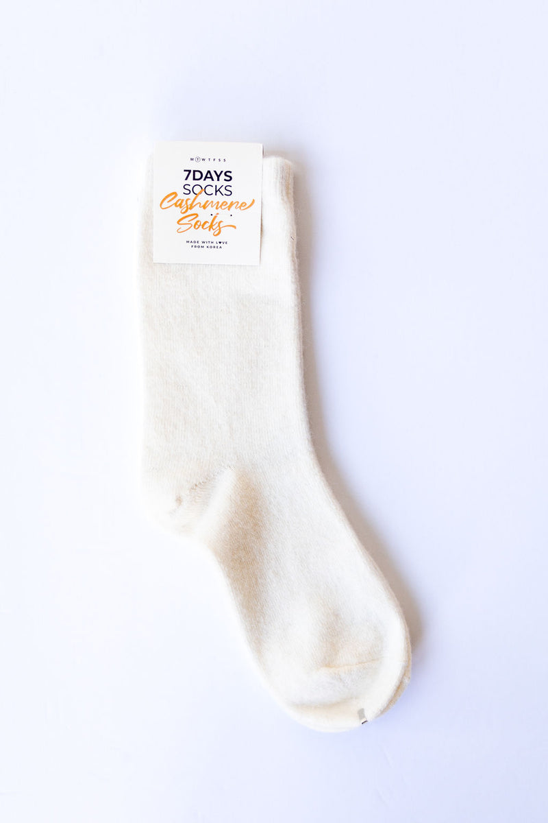 mode, winter wool cashmere socks