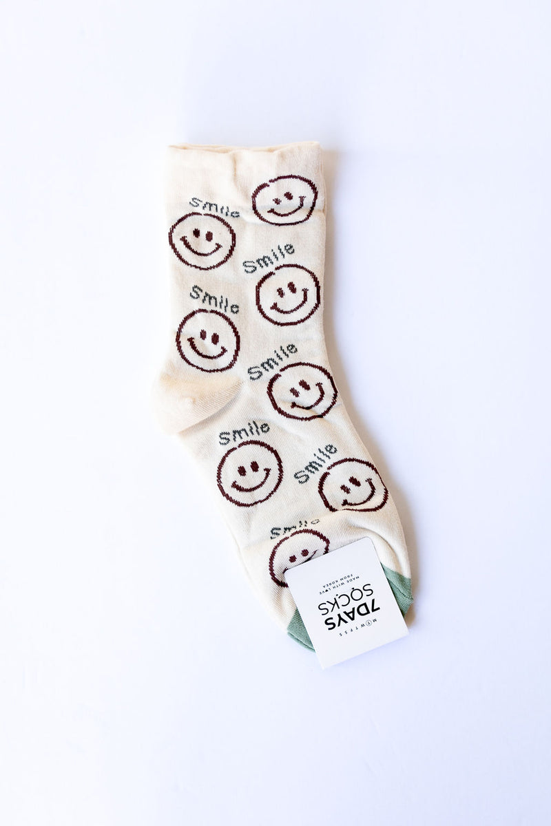 mode, all smiles socks