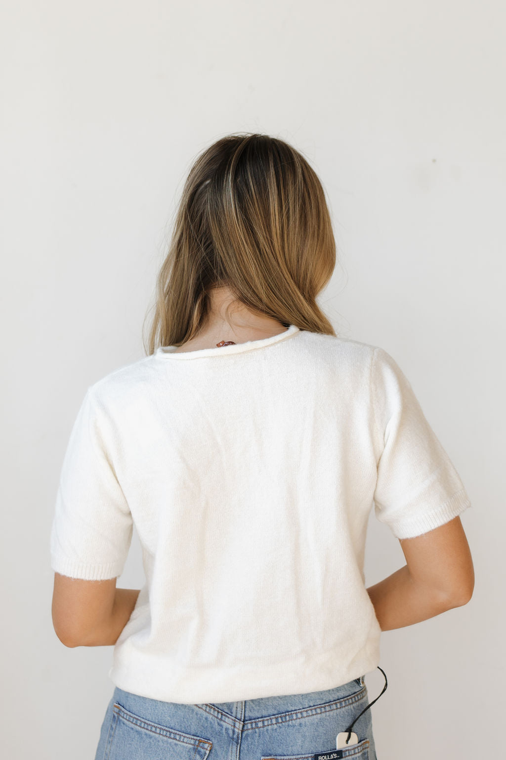 genesis short sleeve cardigan