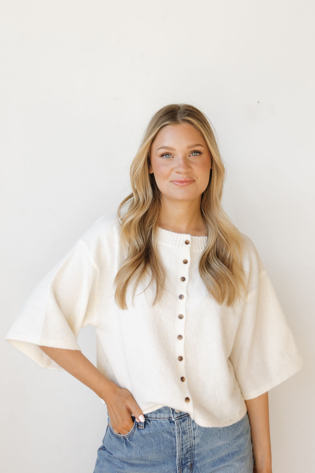 esther wide sleeve cardigan