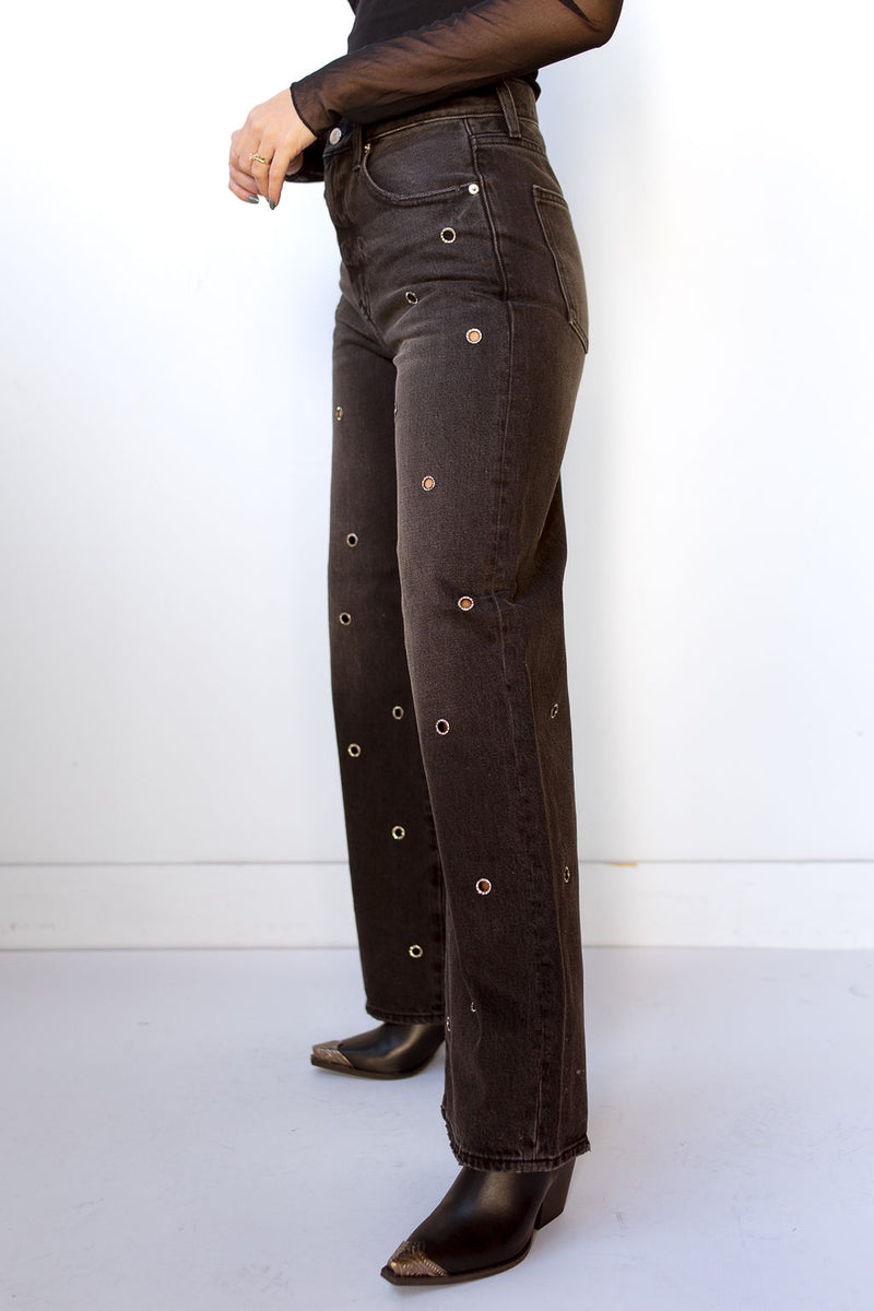 mode, hendrix high rise baggy jeans