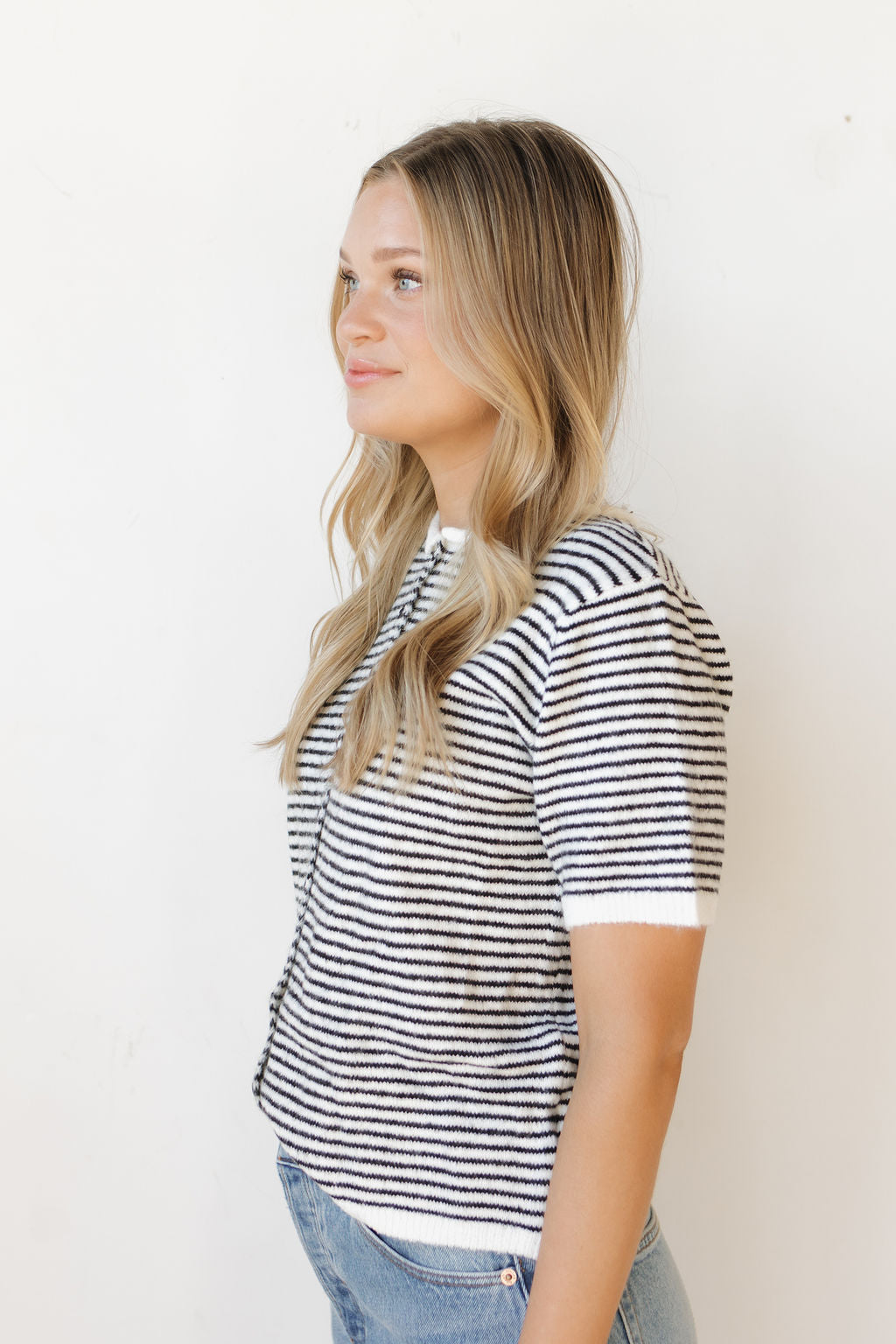 lovey striped sweater top
