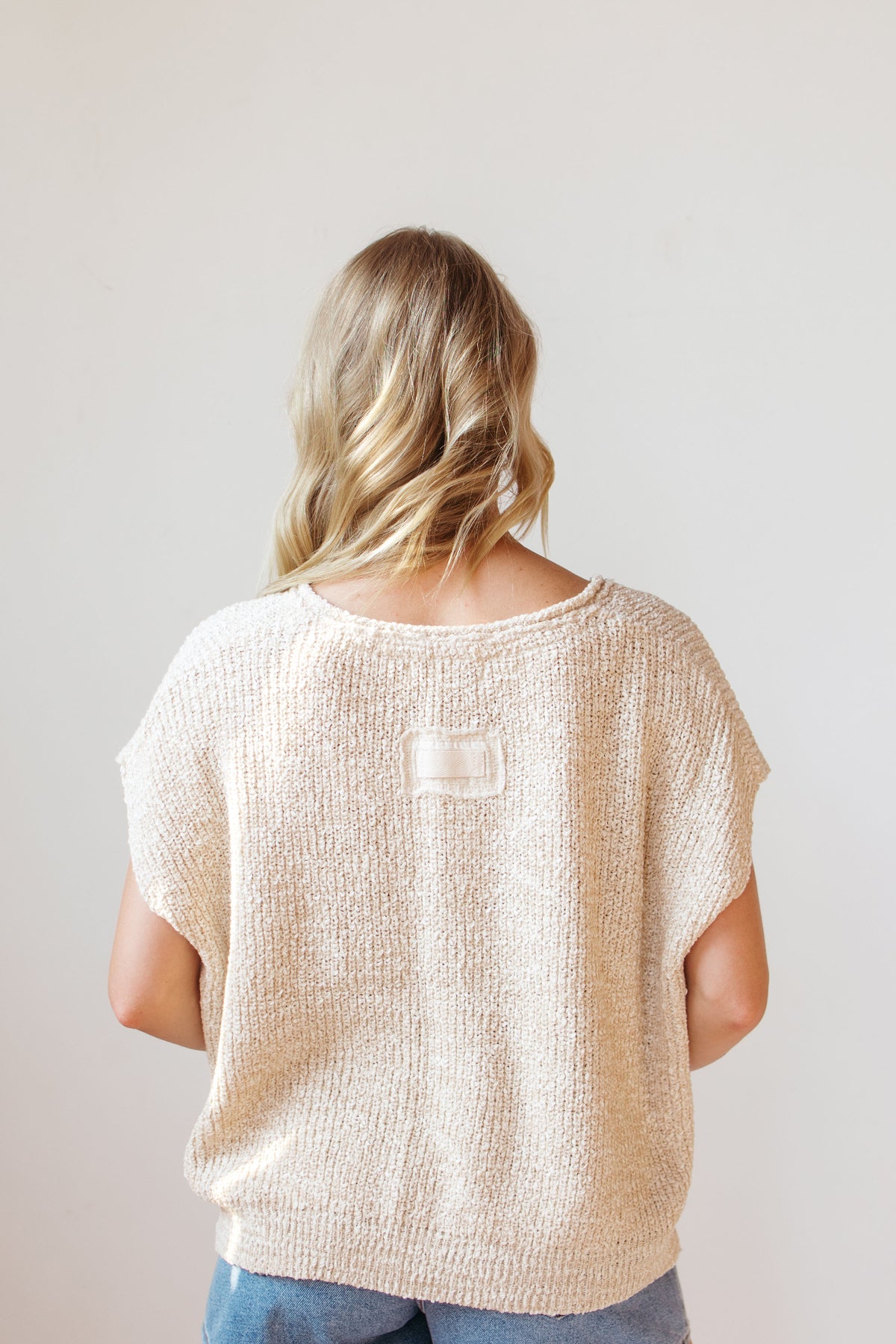 sweet as can be short sleeve sweater