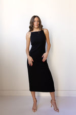 mode, eliza midi dress