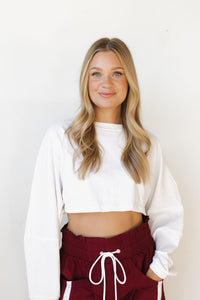 jordynn crop long sleeve