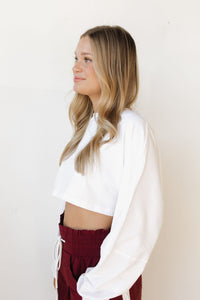 jordynn crop long sleeve