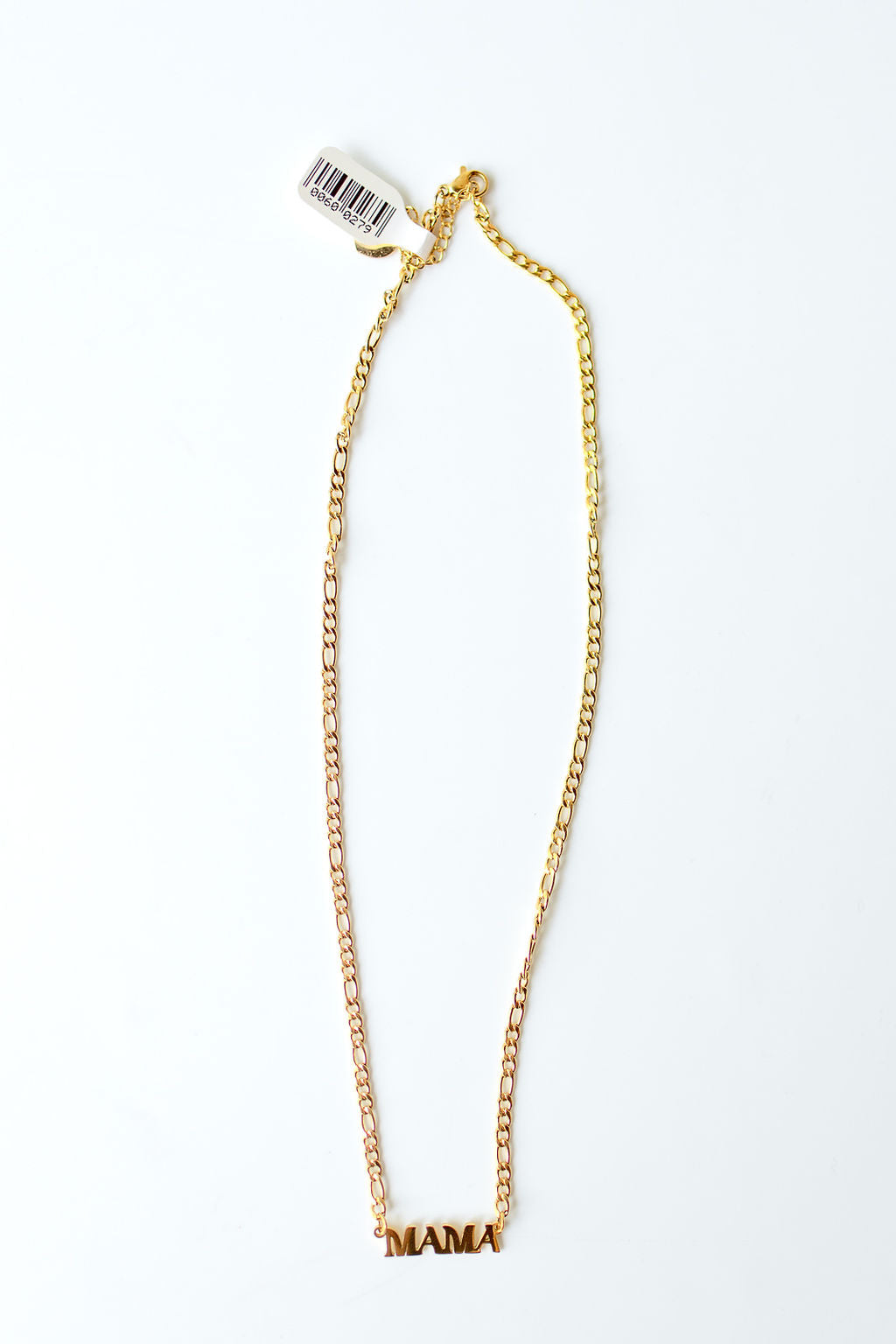 mode, mama block necklace