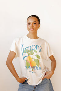 limone printed tee