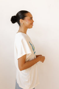 limone printed tee