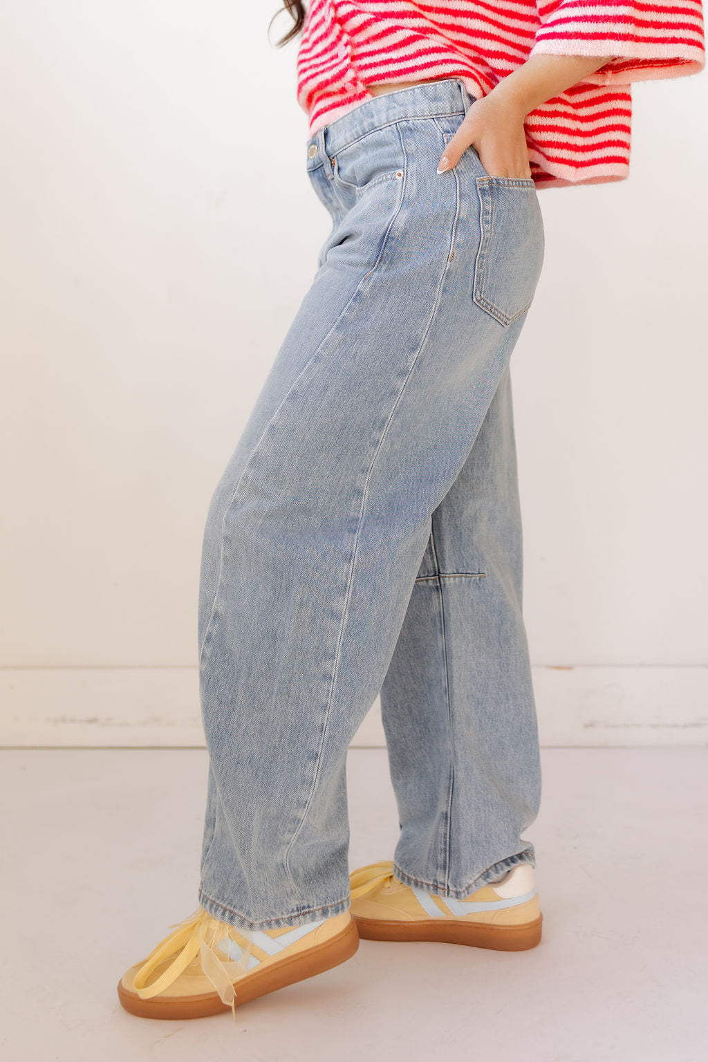 arc barrel jeans