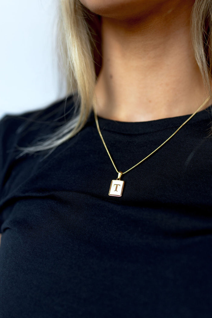 mode, free agent initial necklace