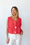 mode, vesper knit vest