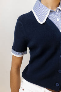 marlee mixed cardigan