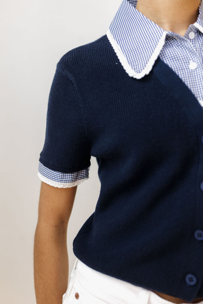 marlee mixed cardigan