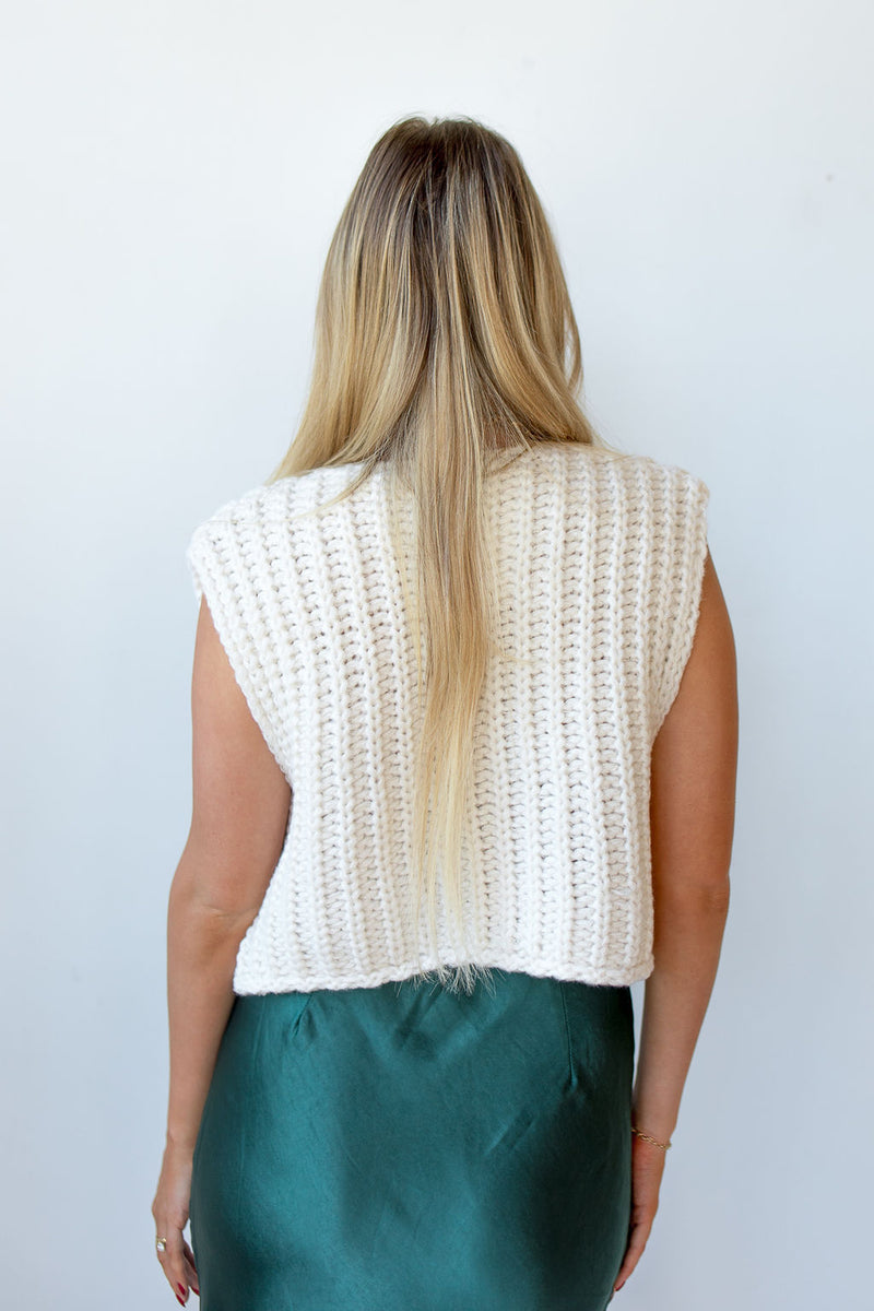 mode, vesper knit vest