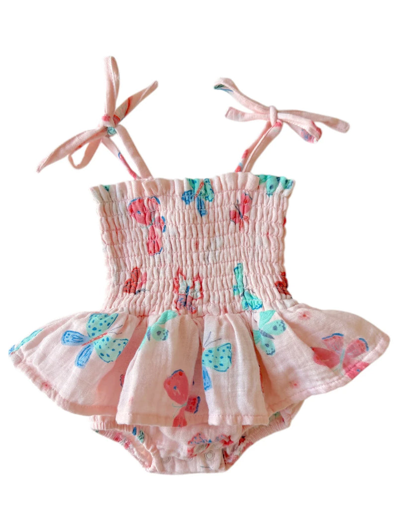 raine smocked onesie